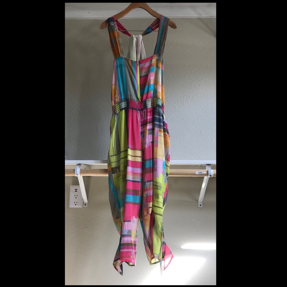 Trina Turk multi colored jumpsuit